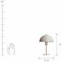 Table lamp Iron Beige 4