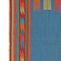 Kilim Gashgai Teppich Blau 1