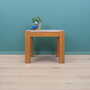 Vintage side table oak wood stone brown 1970s 1
