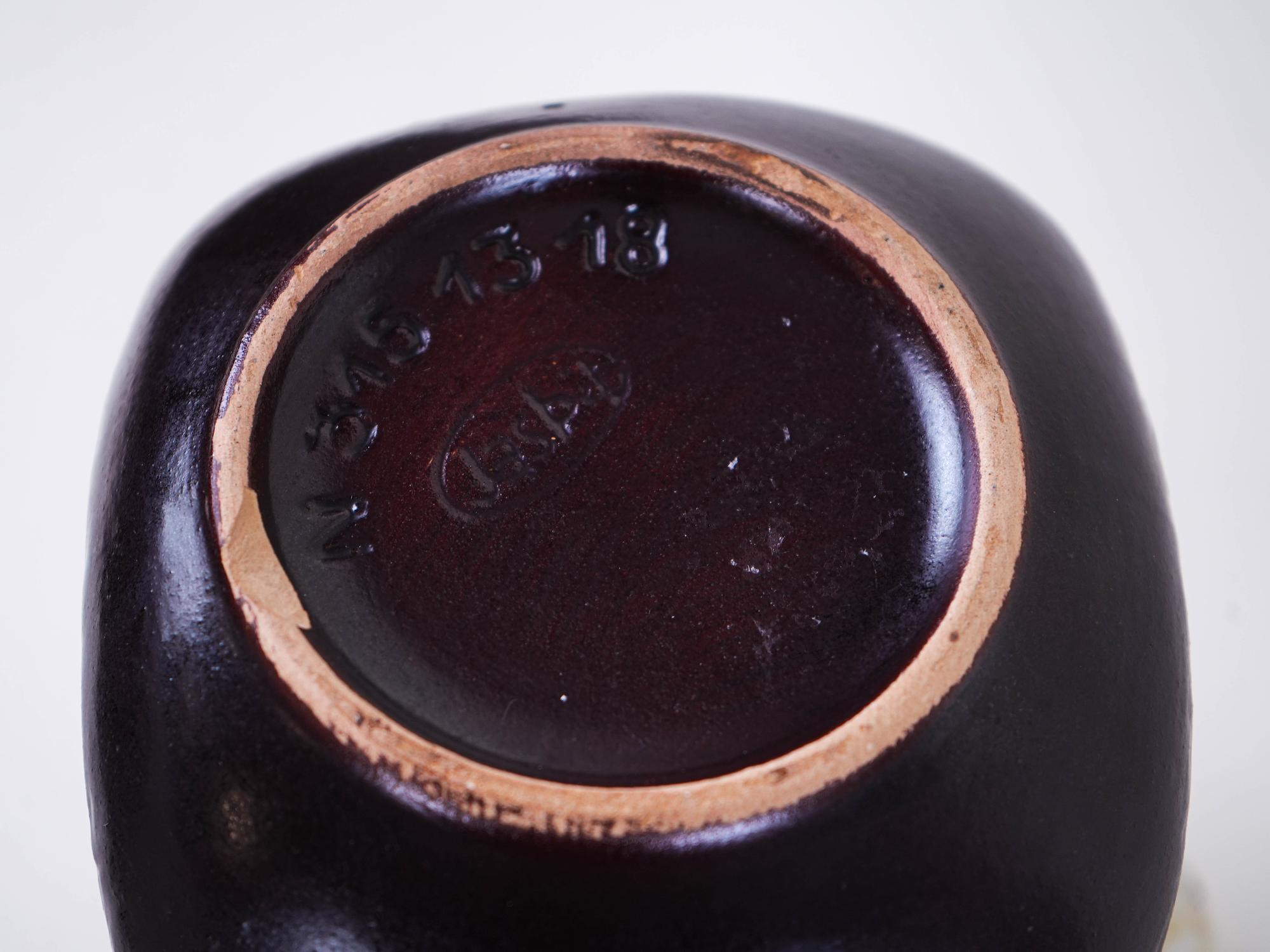 Ceramic vase with handle 1960s 7