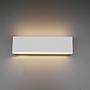 Concha LED-Wandleuchte Aluminium 2-flammig 2