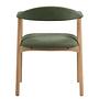 2x Armchair MESITA Fabric Aphra Dark Green 4