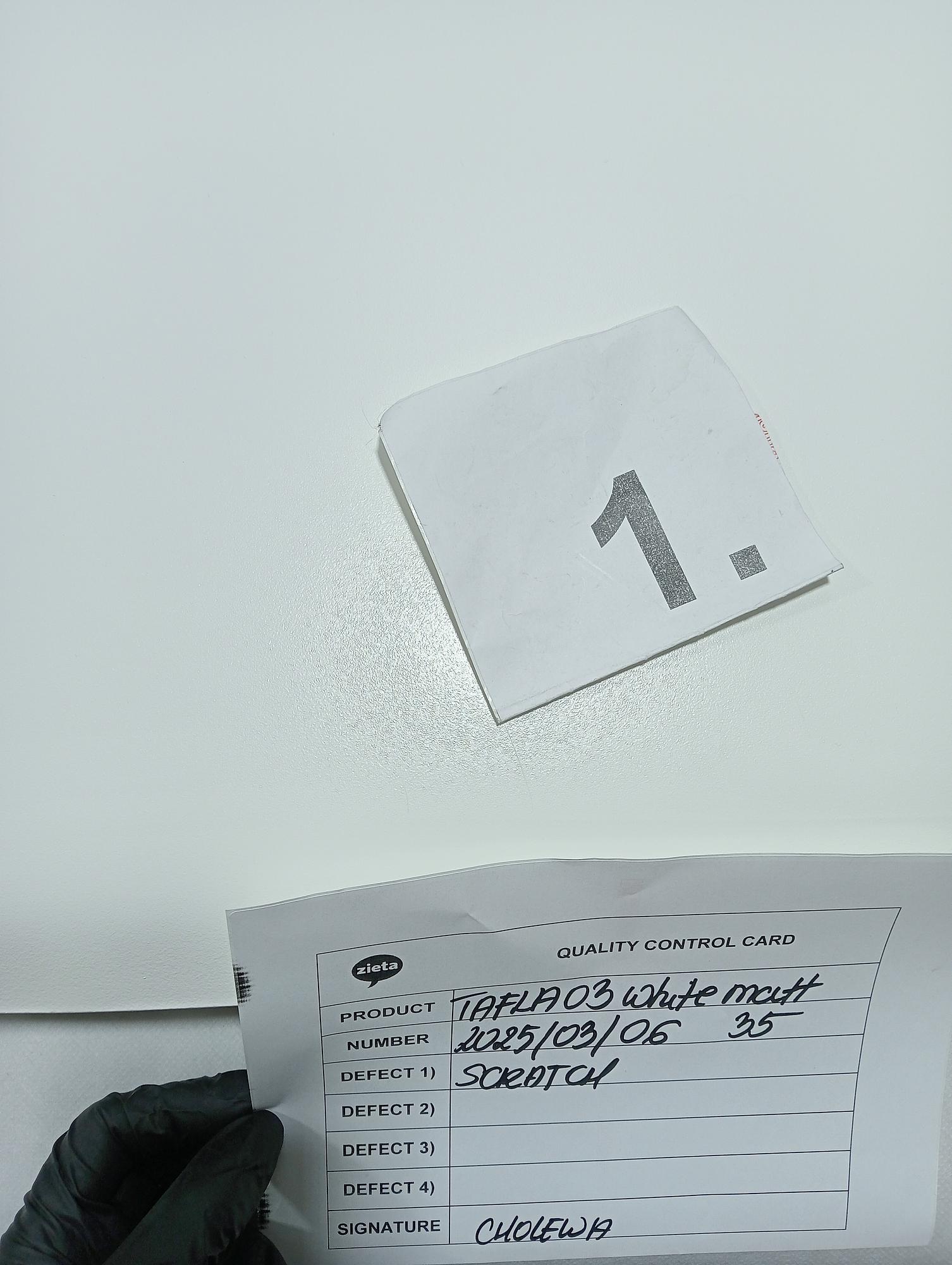 Tafla Spiegel O3 Edelstahl Candy Weiß Matt 3