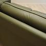 Sofa Leder Grün 1970er Jahre 9