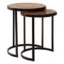 Beistelltisch Halle mit Silber-Finish
 6