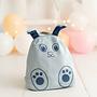 Rabbit Backpack Cotton Blue 3