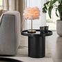 Table lamp FIORELLA 1-Light feathers metal 2