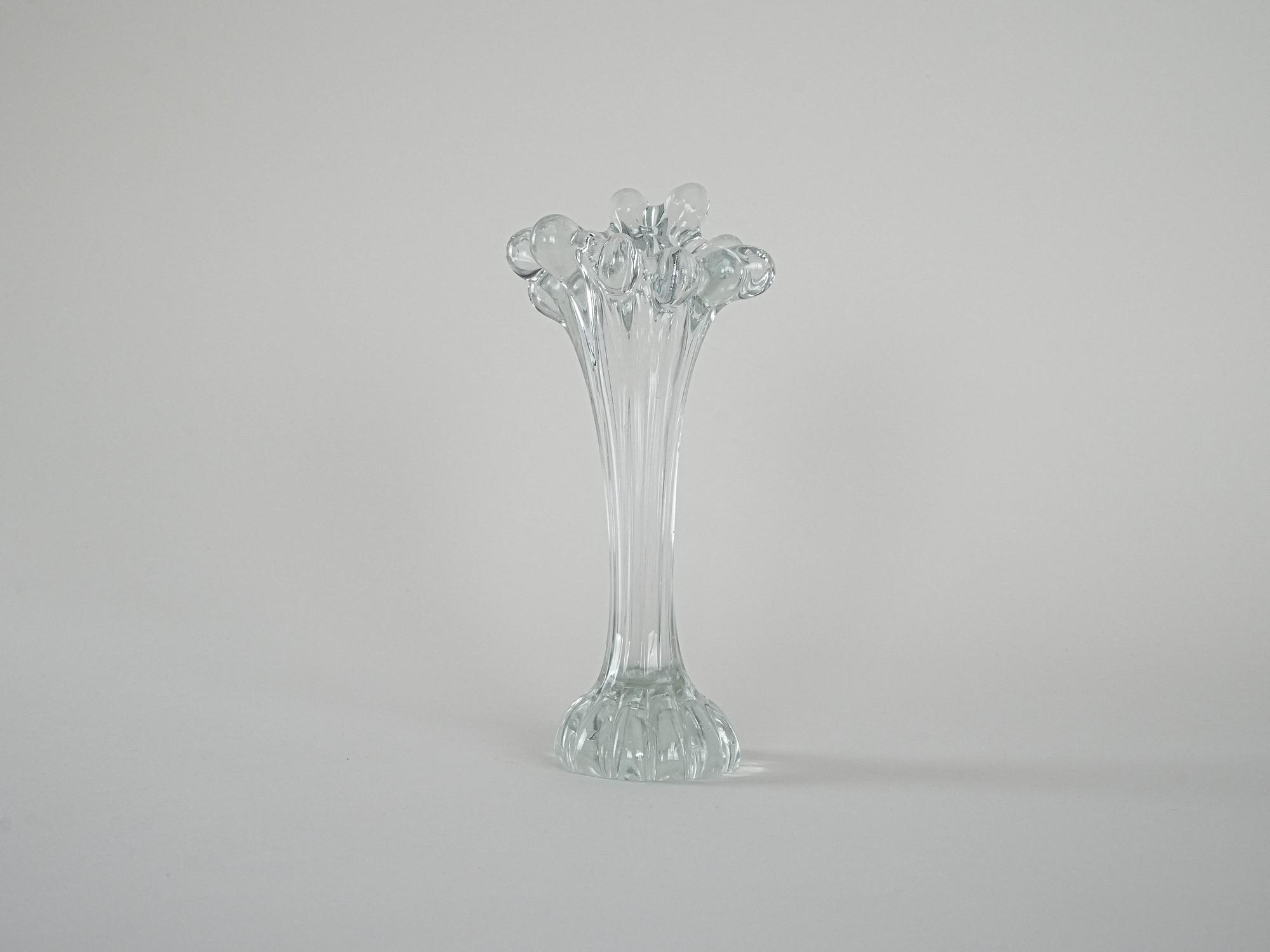 Glass vase Grey 4