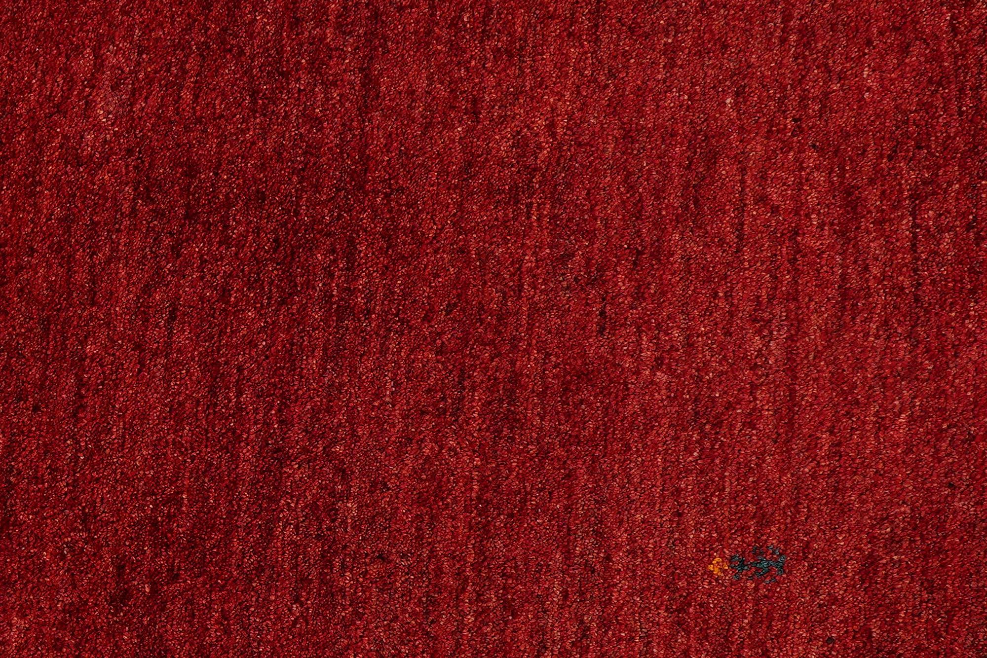 Tappeto Gabbeh Rizbaf Lana Rosso 4