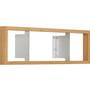 CD-Regal mit Eichenrahmen b-cd2 Sehr Dunkel 2