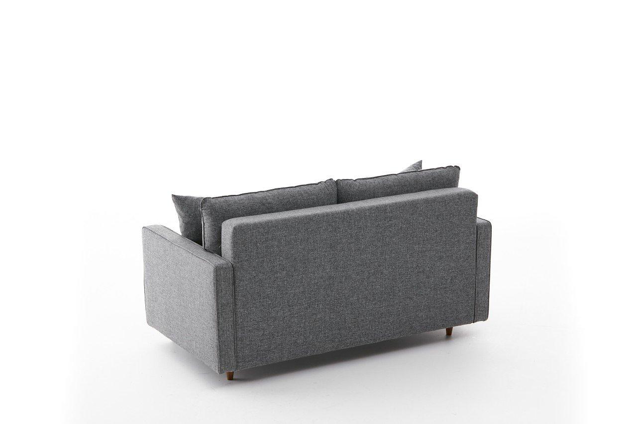 Eva Sofa 2-Sitzer Grau 6