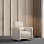 Boston armchair white 1