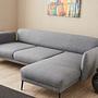 Venus Sofa Récamiere Rechts Grau 3
