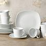 Amelie Kaffeeservice 18-teilig Porzellan Weiß  3
