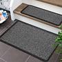 Border Star doormat Polypropylene Gray 2