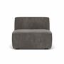 Dane 1-Seater Module Danny Steel Grey 1
