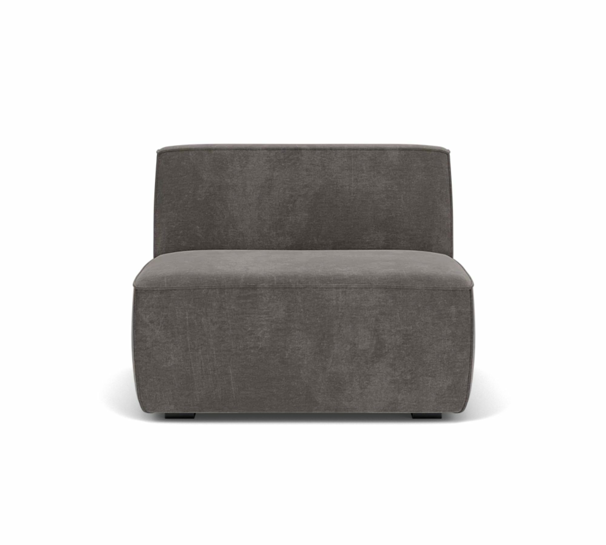 Dane 1-Seater Module Danny Steel Grey 1