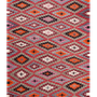 Vintage Kilim Teppich Wolle Mehrfarbig 0