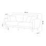 Aria Schlafsofa Set Holzfurnier Anthrazit 8