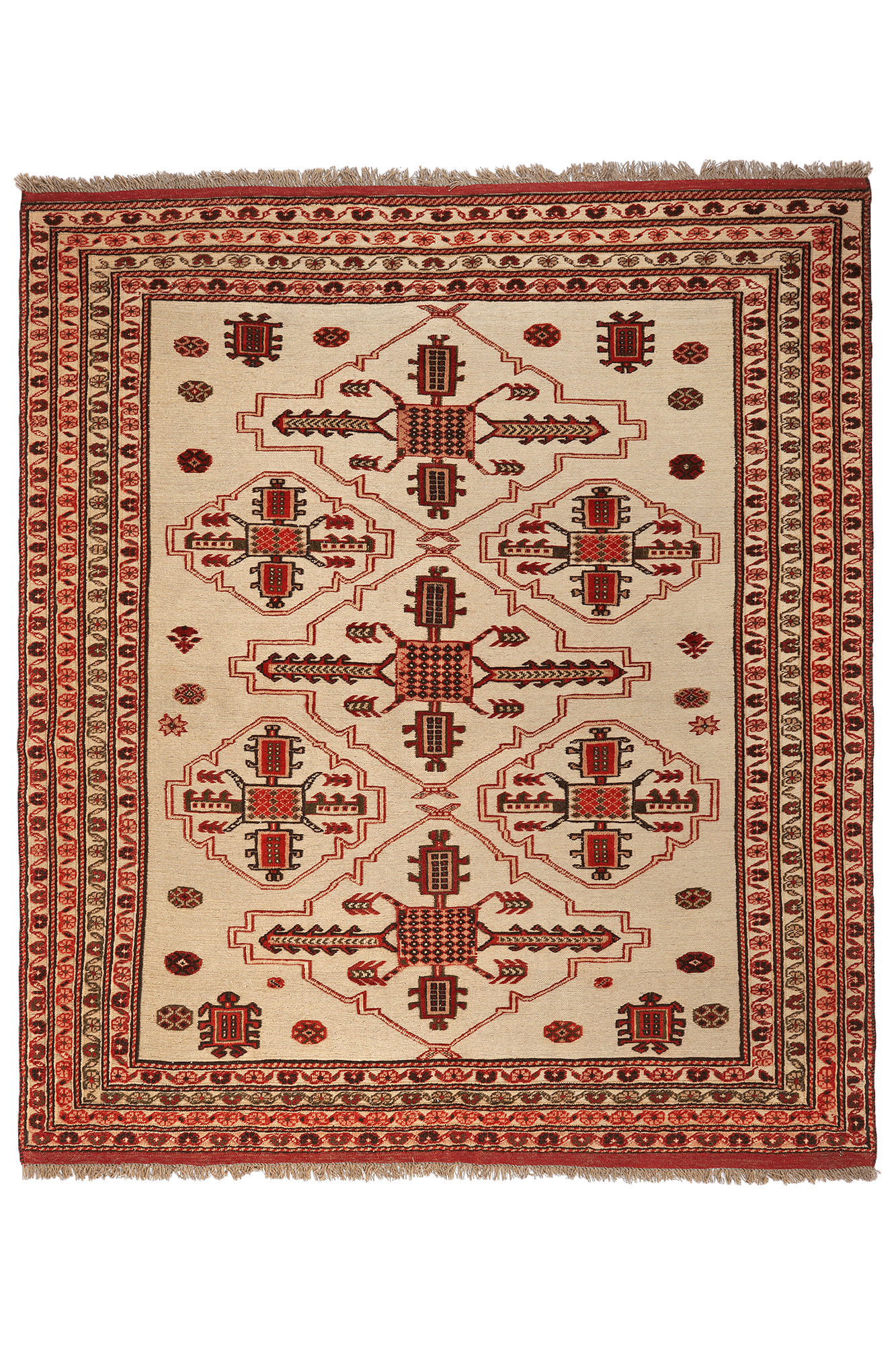 Kilim Belutch Teppich Braun 0