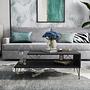 Loire coffee table wood veneer anthracite 1