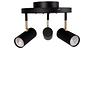 Hubble Ceiling Light 3-Arm Black 0