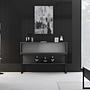 Luxe Sideboard Holz Schwarz Anthrazit 4