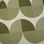2-piece stool set brown green 1990s 5
