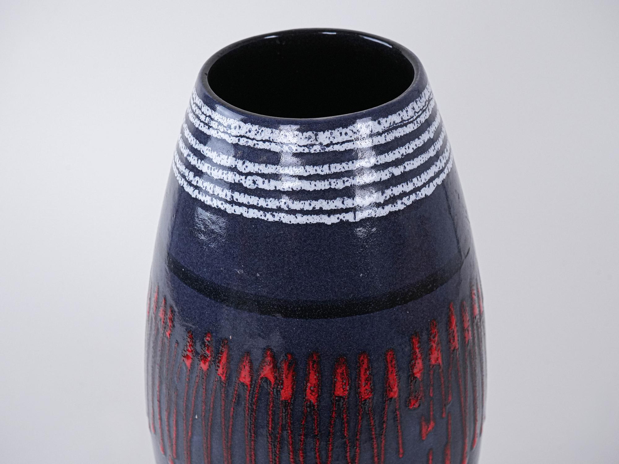 Keramikvase 1960er Jahre, 4