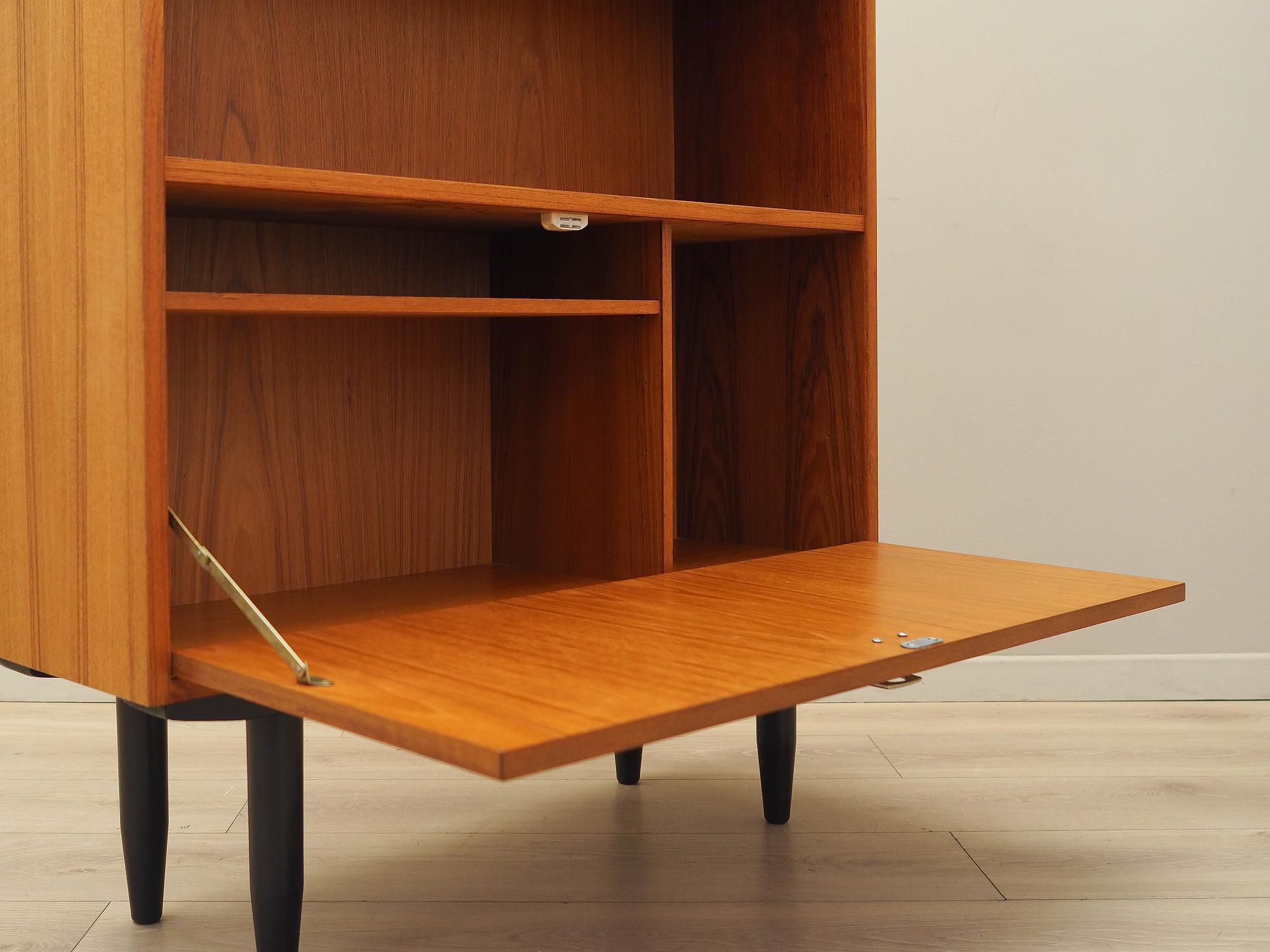 Teak bookcase Brown 1960s 8