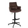 SOLAO LIFE HIGH Barstool Fabric Brown 0