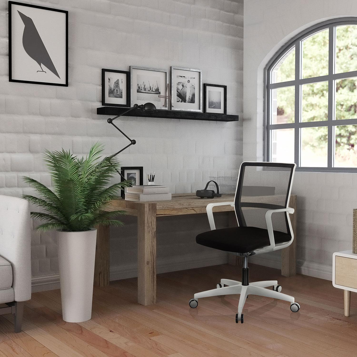 MOVE-TEC NET 3D Bürostuhl Netzstoff Schwarz 3