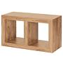 Regal Woodfin I Massivholz Braun 1