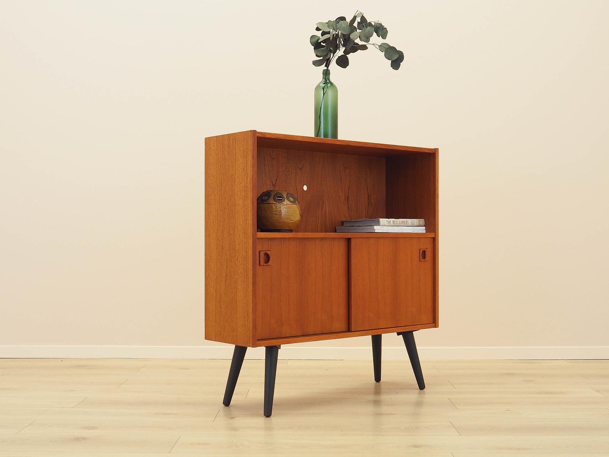 Teak bookcase 1970s 5