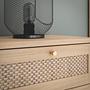 Nightstand Pekino with 2 drawers Natural 3