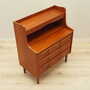 Vintage Secretary Teak Brown 1970s 6