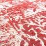 Teppich Vintage Barock Mischgewebe Rot Creme 1