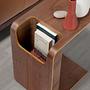 Rectangular corner table walnut 2110 4