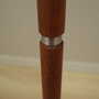 Vintage floor lamp metal plastic beige 1970s 9
