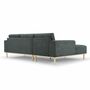 Vilmar Sofa 3-Sitzer Récamiere Links Form Blue Grey 4