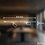Schienensystem Rail Erweiterungsset Schwarz 4