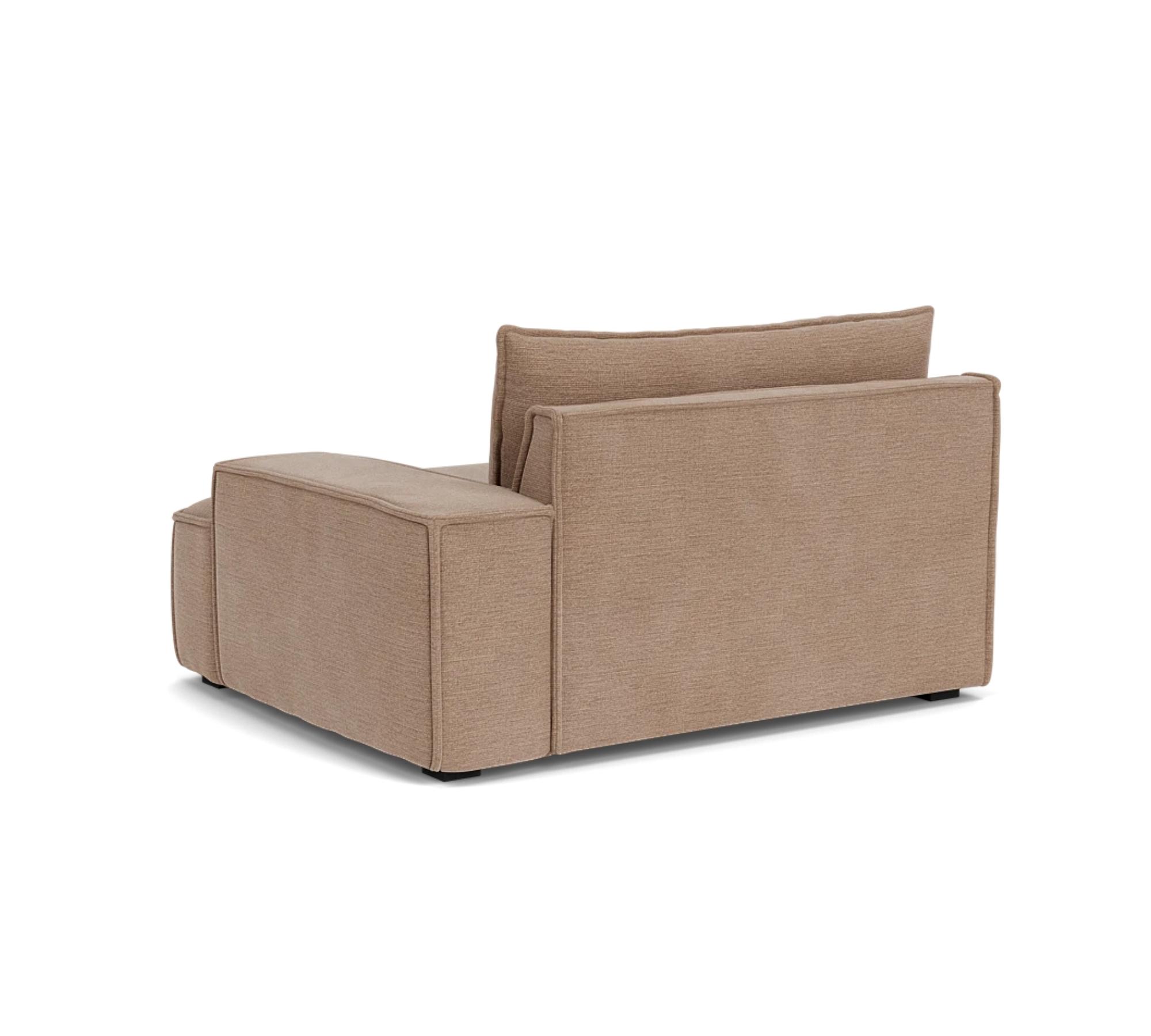 Daphne 1-Sitzer Modul Rechts Aulla Caramel 2