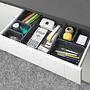 Schubladen-Organizer Filz 7-tlg. Grau 4
