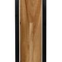Rivalta Toilet Brush Set Steel Acacia Brown 4