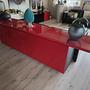 Sheraton Sideboard by Acerbis & Stoppino Red 0