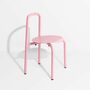 32 Chair Outdoor Steel tube Pink 0