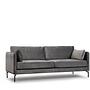 Sino 3-Sitzer Sofa Grau 2