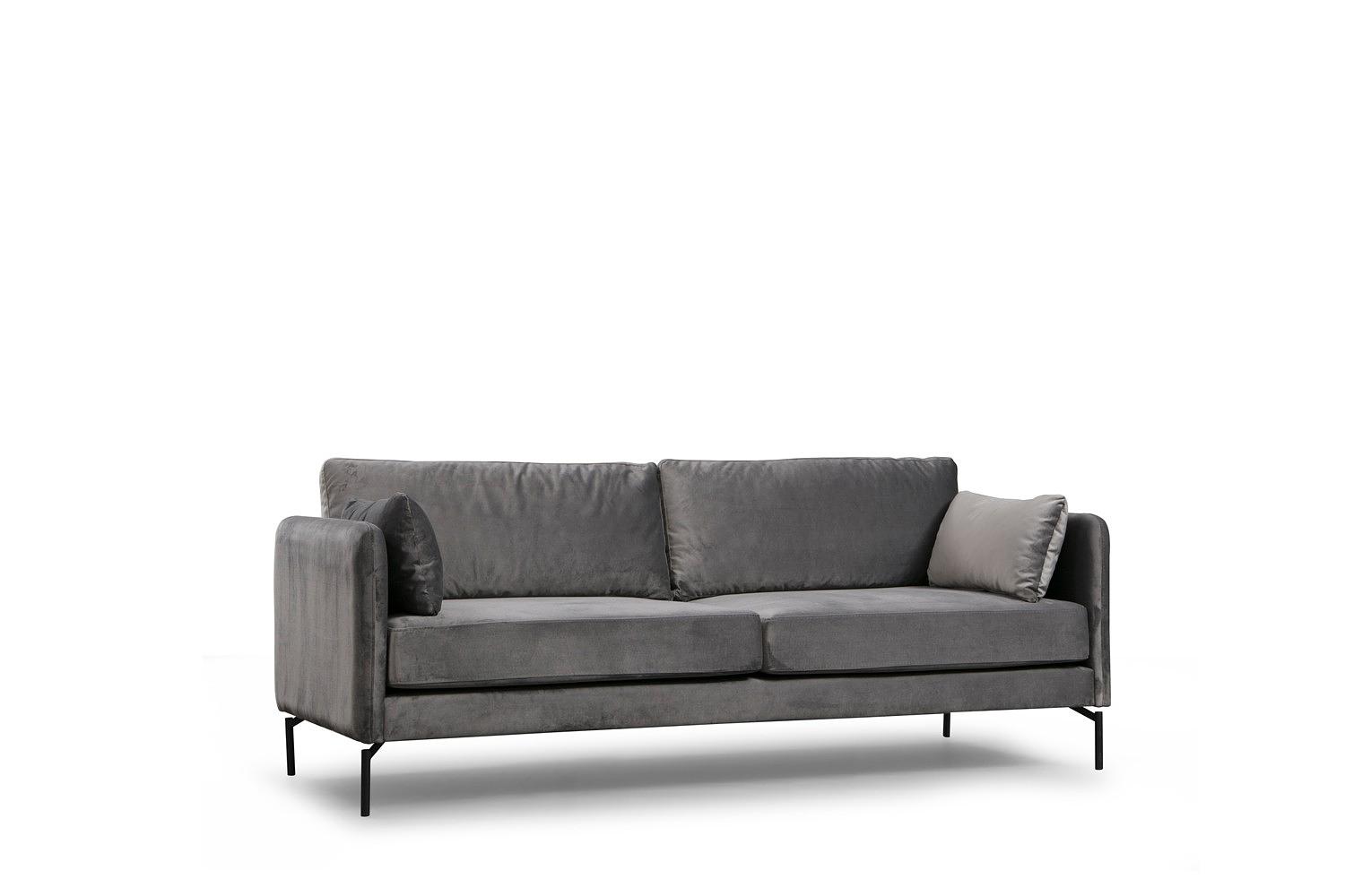 Sino 3-Sitzer Sofa Grau 2