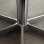 Vintage Table Wood Metal Black 1960s 7