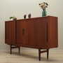 Vintage Highboard Teakholz Braun 1960er Jahre 3